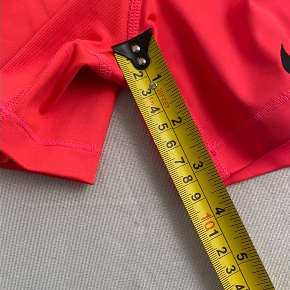 Nike Pro Racer pink and black athletic compression shorts 890222-617 - Picture 7 of 13